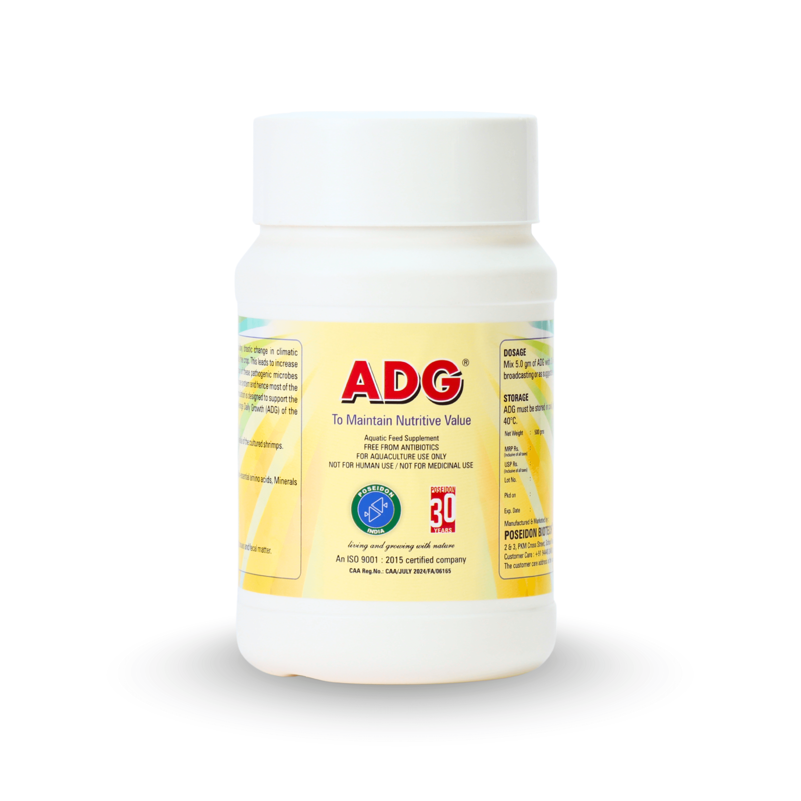 ADG — CAA Certificate