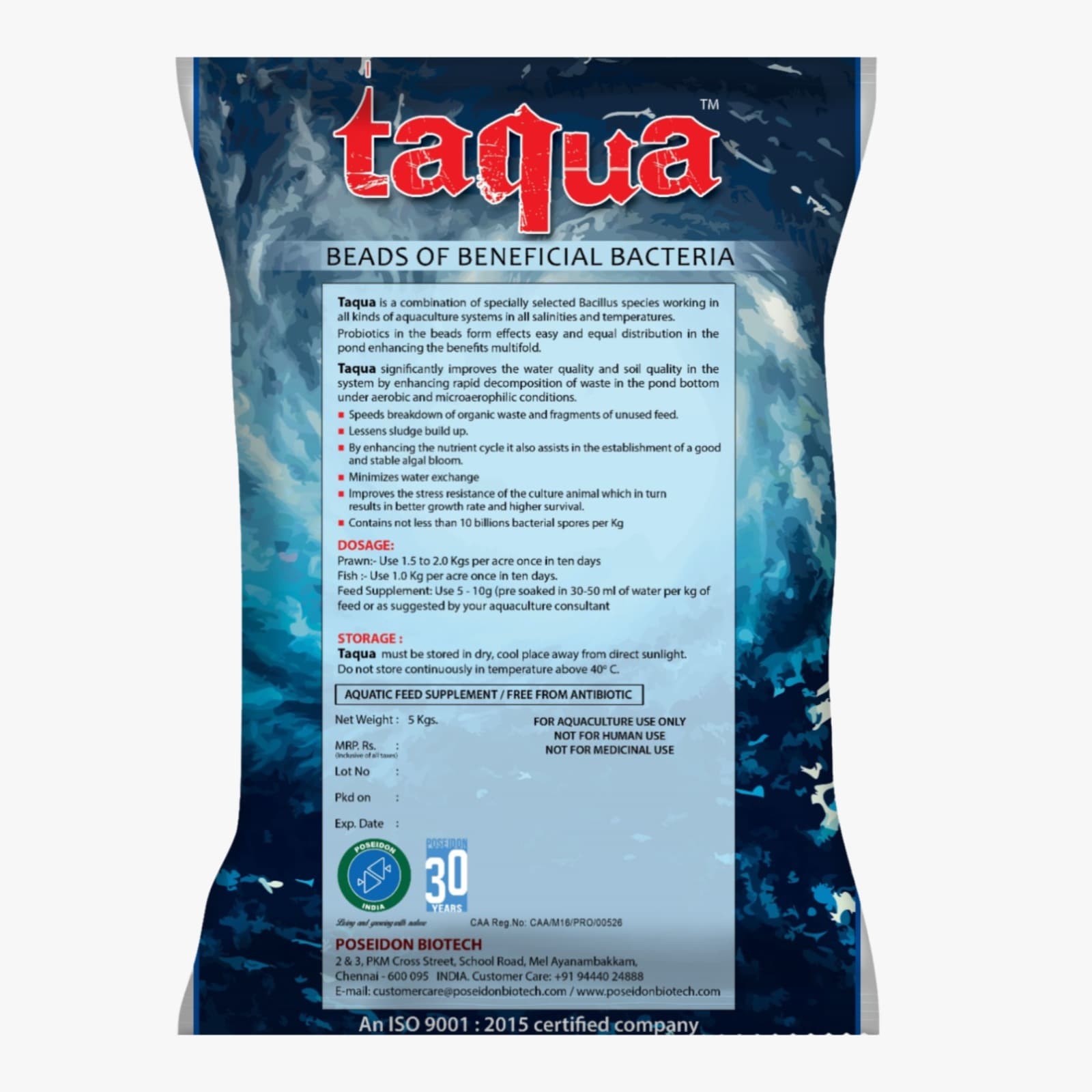 T-Aqua — CAA Certificate