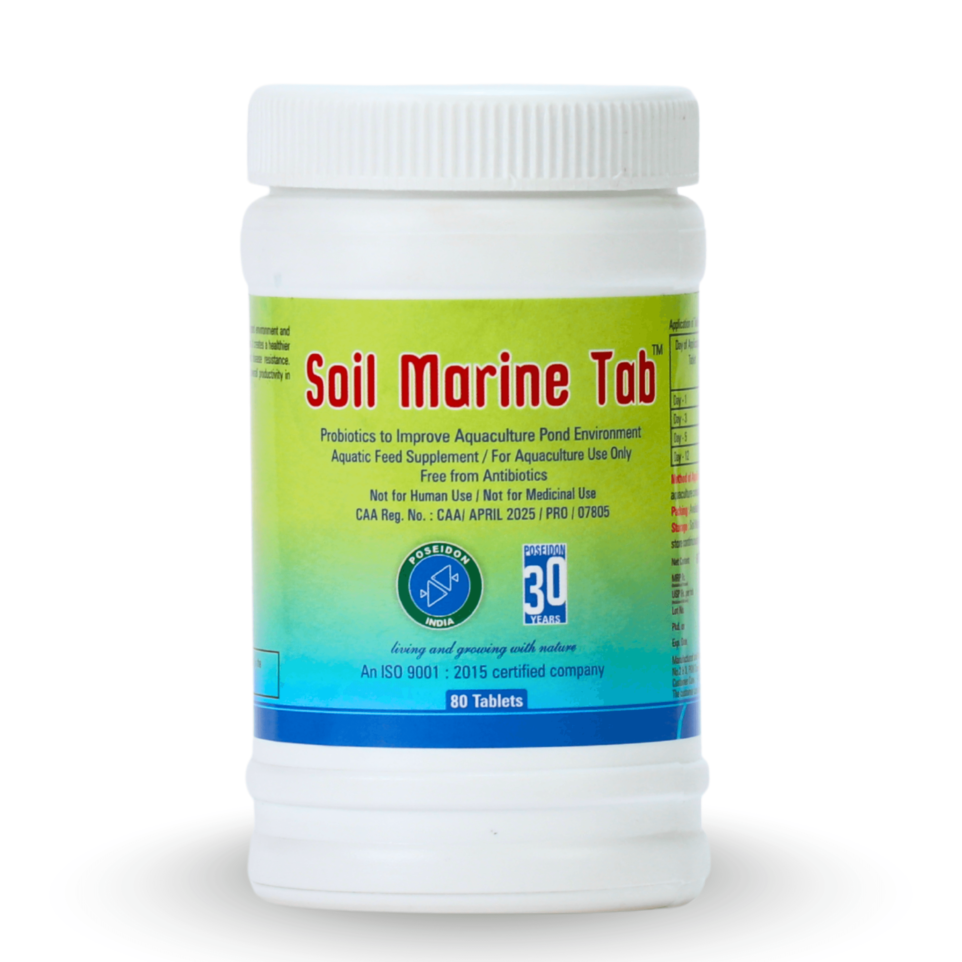 Soil Marine Tab — CAA Certificate