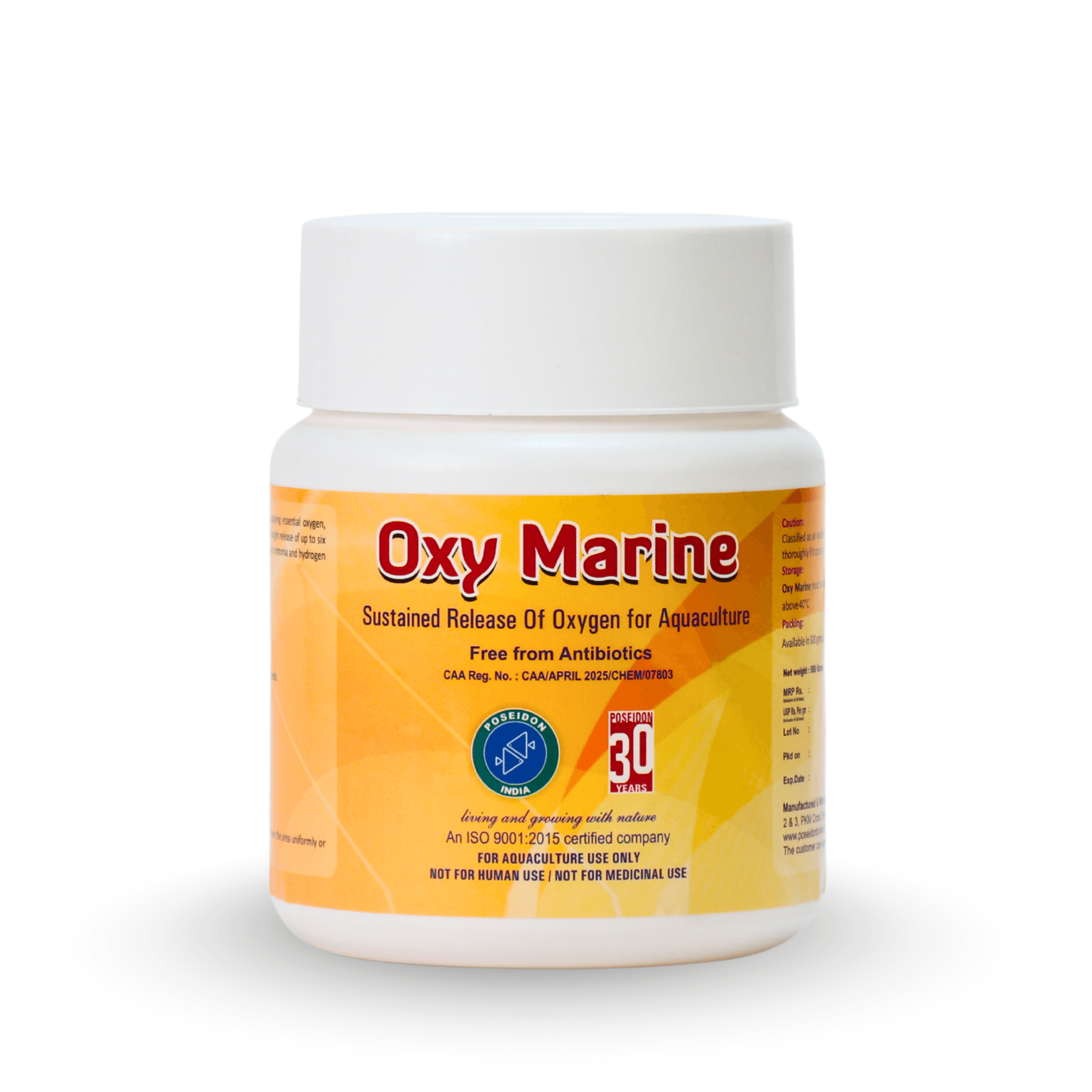 Oxy Marine — CAA Certificate